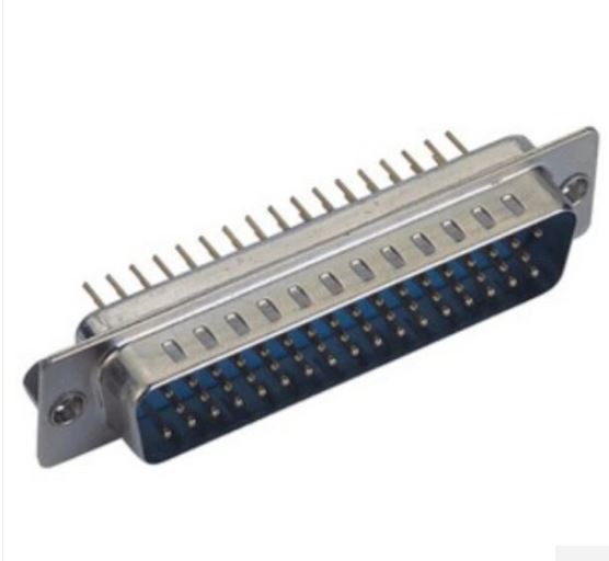 D-SUB PCB Erkek Üç Sıralı 50P Düz