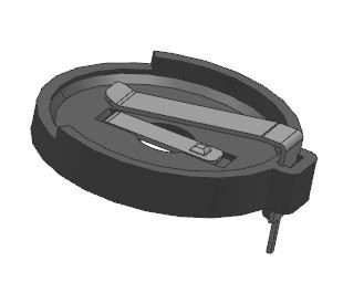 CR2450 Lityum Düğme Hücre Tutucular DIP/THM