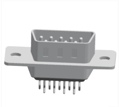 D-SUB PCB Erkek Çift Sıralı Şerit (damgalı pim)